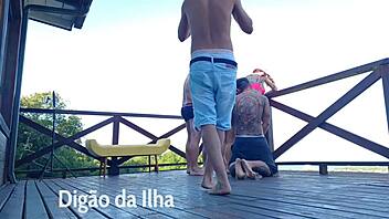 Suruba Ao Na Sacada � Gostosa Demais