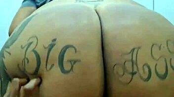 Sexy bbw bent over on bed