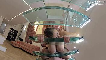 Bbw Kathy Deep Fucked Hard On Staircase