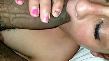 using horny white slut for cum