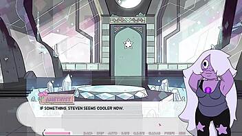The gems are in control in this animated porn