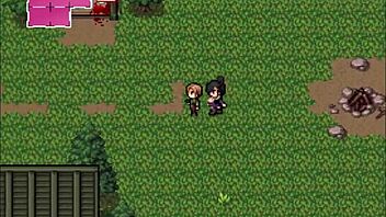 getting a double spanish from busty hentai zombies retreat babes in part 12