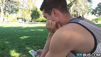 Tiny Latina Veronica Rodriguez Handles Multiple Cocks on 305Bus!