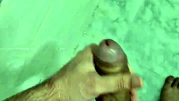 Why does this cute guy jerk off until cumming in the shower?