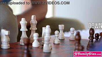 scarlett alexis, latina stepsister, bangs stepbro's friend in a wild threesome!