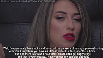 Tell me, how does a new French blonde like Mégane Lopez handle her casting interview?