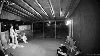 homemade creampie in public outdoor park with amateurs 😏