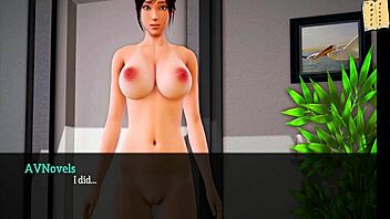 Adult video with 3D anime and erotic content