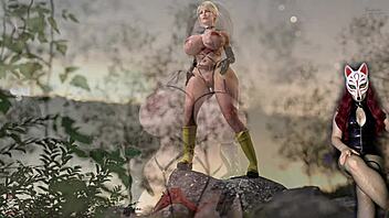 milf gets creampied in bdsm dungeon.