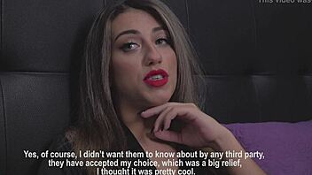 Tell me, how does a new French blonde like Mégane Lopez handle her casting interview?