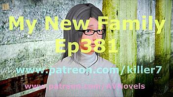 I PLAY a GAME with MY NEW FAMILY in this episode