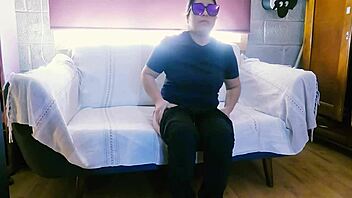 degenerate sir voyeur touches lady asks her to undress