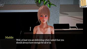 In My New Family, Blonde with Shaved Pussy and Big Ass Does 69?