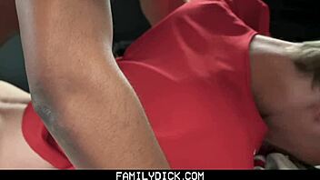 Familydick tells of black coach creampying cute twink. Their bareback session heats up after practice.
