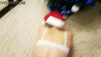 My cute guy bent over for new year doggystyle