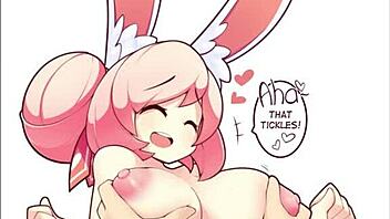 cute bunny nurse in hospital hentai slideshow with patient.