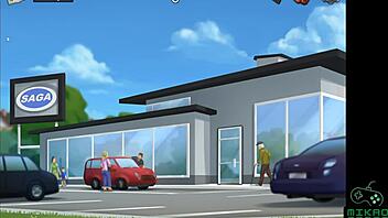 i finally got my moto in summertime saga ep 54, so thrilled!