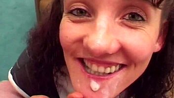 POV Two on One Fucking with Mature Brunette in Outdoor Stockings Scene