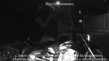 casada shows off on the street, cuckold films her naughty upskirt adventure with voyeur milf