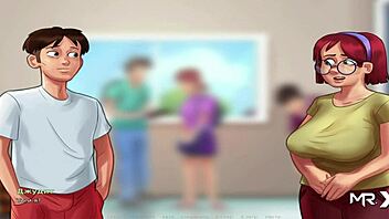 Summertimesaga: Teaching French in Hot Cartoon Hentai Episode