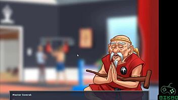 i finally got my moto in summertime saga ep 54, so thrilled!