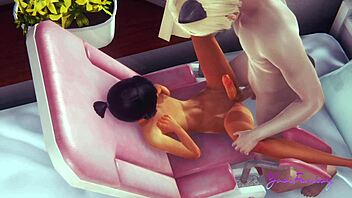 I'm Simon, a femboy, and I'm wondering how I can handle this huge cock in the yaoi scene.