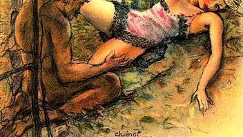 Love these vintage erotic drawings!