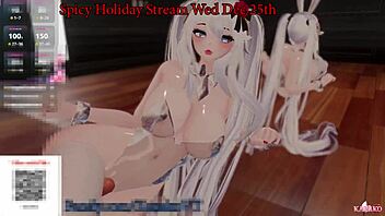 kanako in her spicy bunny suit begs to be vibed and fucked endlessly by chatters