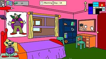 Simpsons get a sensual massage in SimpVill part 5