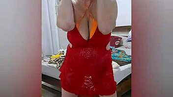 i love dana's sensual big tits in lingerie