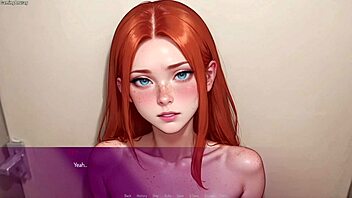 Mila ai cheats in public toilet