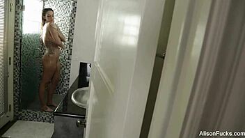 alison tyler masturbating in the shower