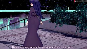 Cartoon hex maniac trainer bangs in public fantasy?