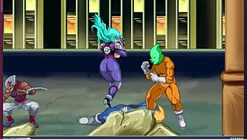 In the final fuck scene, the gameplay unfolds intensely