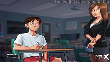 Summertimesaga: Teaching French in Hot Cartoon Hentai Episode