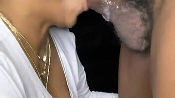 Sexy Girl In Black Lingerie Sucks Dick From Pov With Choking And Close Up