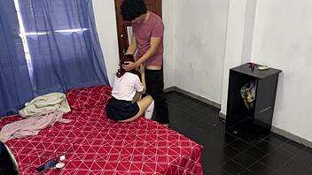 Stepdaughter Bent Over for Big Cock