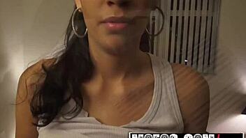 Hot Latina teen shows off her sexual skills on camera
