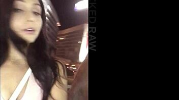 Kinky Brunette Wife Craves Black Cock in Hotel Room Encounter