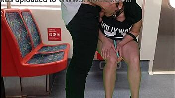 Young Brazilian teen flashes and gives a public handjob