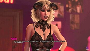 3D animated porn featuring curvy mom and big cock stud