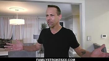 Watch creepy stepuncle slip into hot blonde teen Kate Kennedy's room for taboo sex!