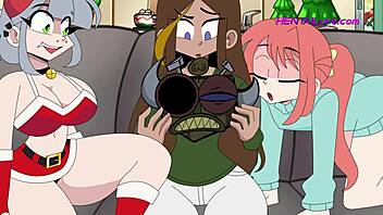 Big boot BBW cartoon in uncensored anime porn