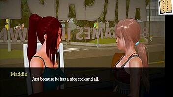 In My New Family, Blonde with Shaved Pussy and Big Ass Does 69?