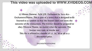 femdom joi session for you, jerk now?