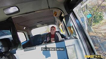 Spanish taxi driver with big boobs and ass