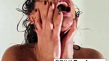 Halloween Tease with Indian Milf Priya Rai's Big Tits and Ass