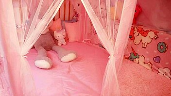Step daughter's forbidden bedroom escapade with step daddy