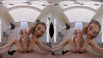 your first massage with aiden ashley and tiffany watson ends in cum