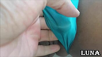 venezuelan amateur with big ass gets pounded while washing clothes, cum in mouth.